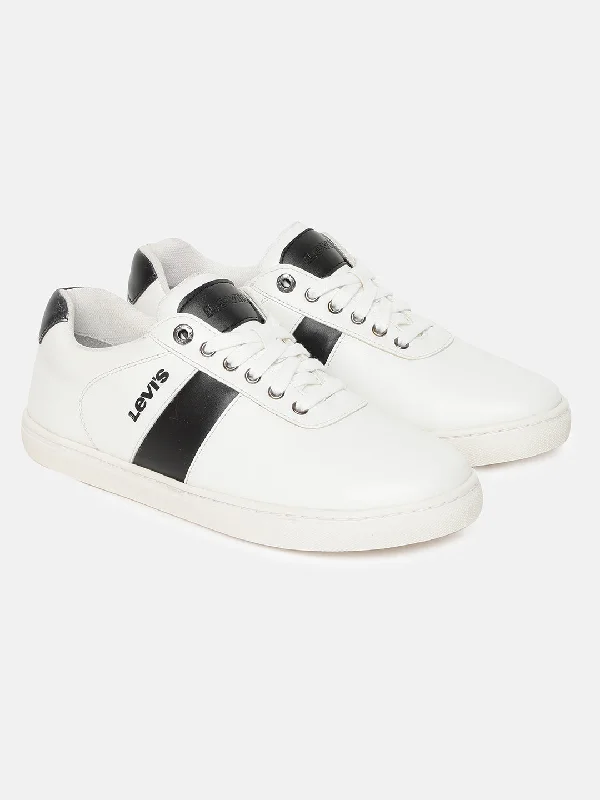 Men's casual shoes with a stretchy side panelMen's Color-blocked Shoes