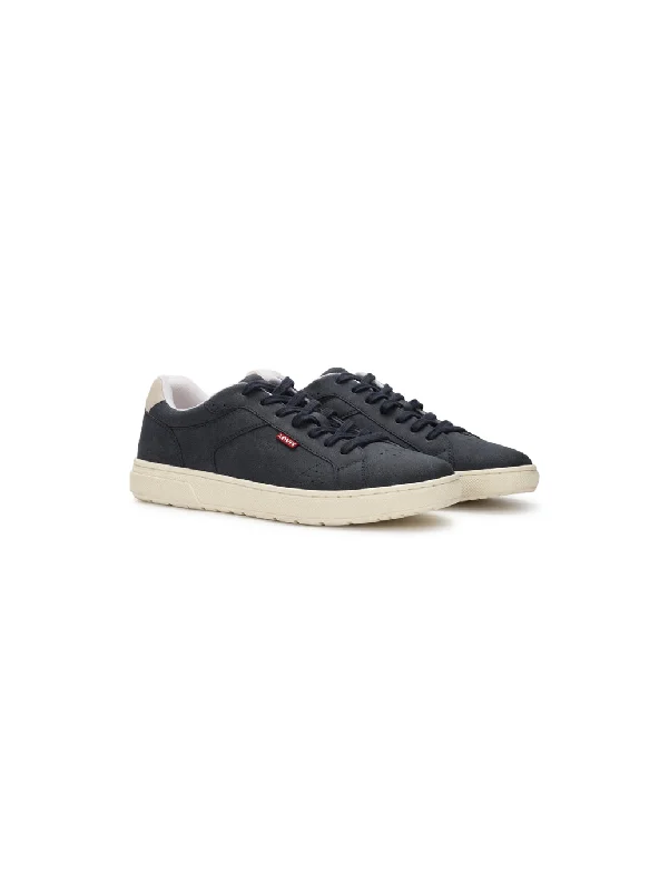 Men's casual shoes with a metallic trimMen's Hudson Navy Casual Shoes