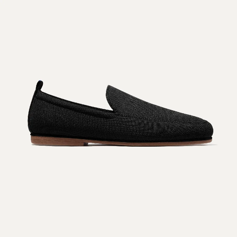 Men's loafers with a tassel front for a classic lookThe Ravello Loafer - Stone Black