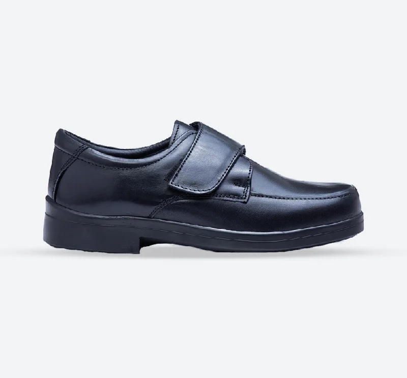 Canvas slip - on men's casual shoes for convenienceMens Wide Fit Tredd Well York Shoes - Black Canvas slip - on men's casual shoes for convenienceMens Wide Fit Tredd Well York Shoes - Black