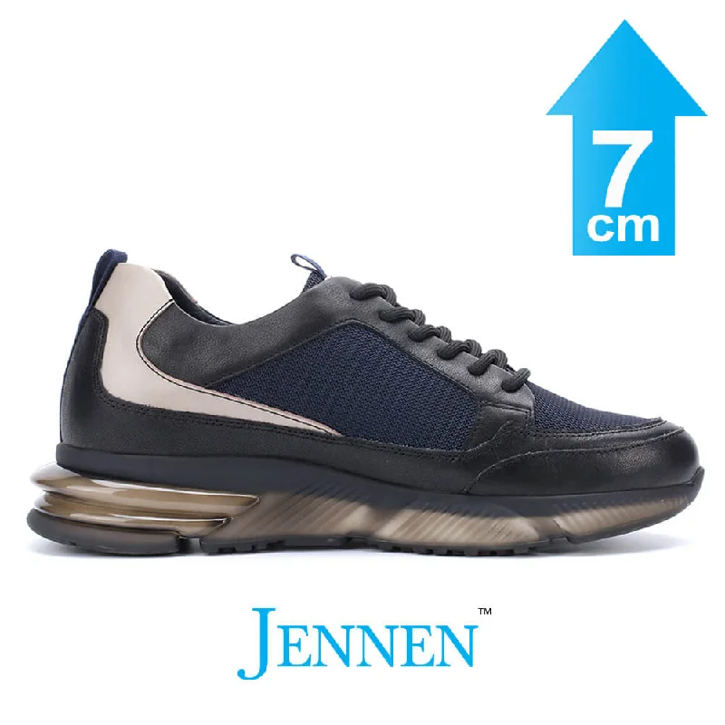 Suede men's casual shoes in earthy tonesMr. Marsh | 7cm Taller - Men's Elevator Sport Style Shoes