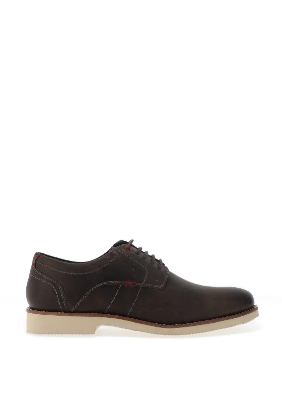 Loafers - style men's casual shoes for a relaxed vibePaul O Donnell by POD Hampton Casual Laced Shoes, Grey