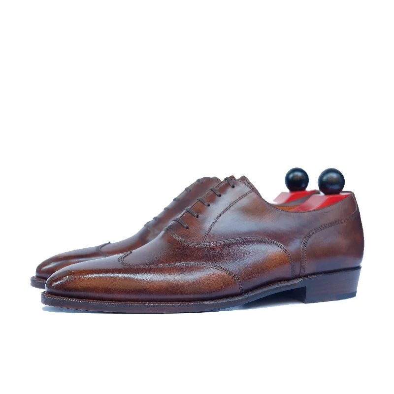 Men's Oxfords with a padded collar for a comfortable fitPullman - Copper Museum Calf
