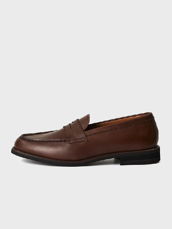 Men's loafers with a leather lining for comfortRalph Brown