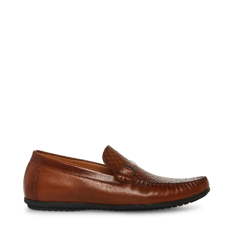 Men's loafers with a flexible sole for easy movementRalphie Casual Shoe TAN LEATHER