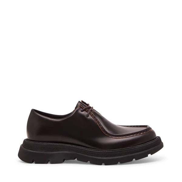 Men's loafers with a removable insole for cleaningReice Casual Shoe BROWN LEATHER