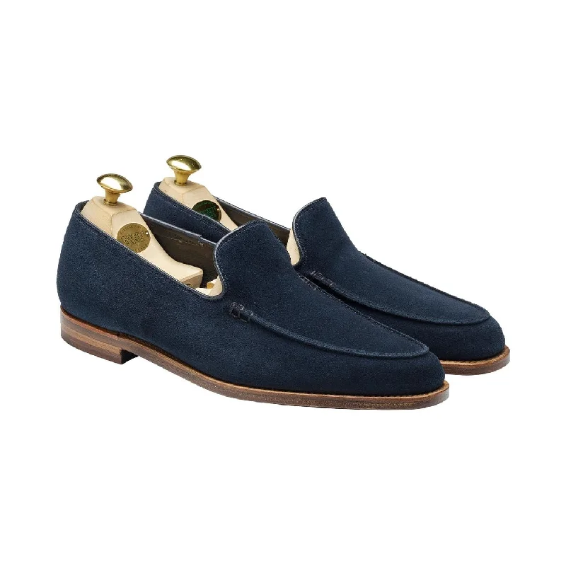 Men's loafers with a rubber sole for durabilitySalcombe Ocean Suede