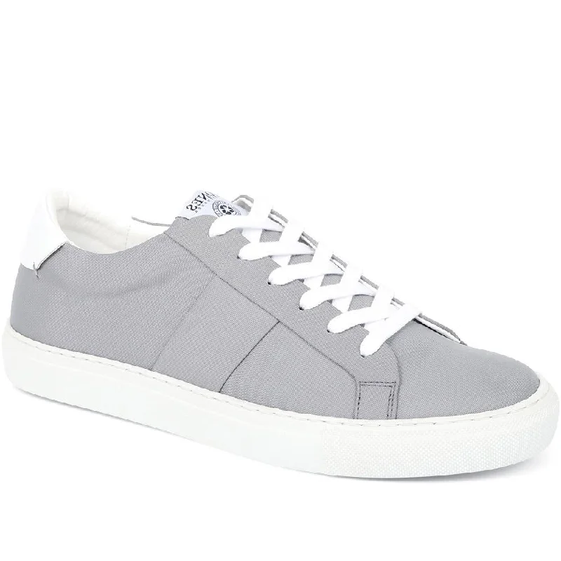 Men's casual shoes with a flexible rubber outsoleTelford Recycled Polyester Trainers - TELFORD / 324 011
