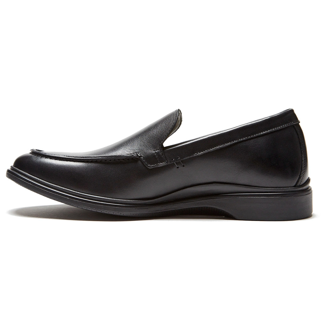 Men's loafers with a contrast stitching detailThe Loafer (Obsidian)