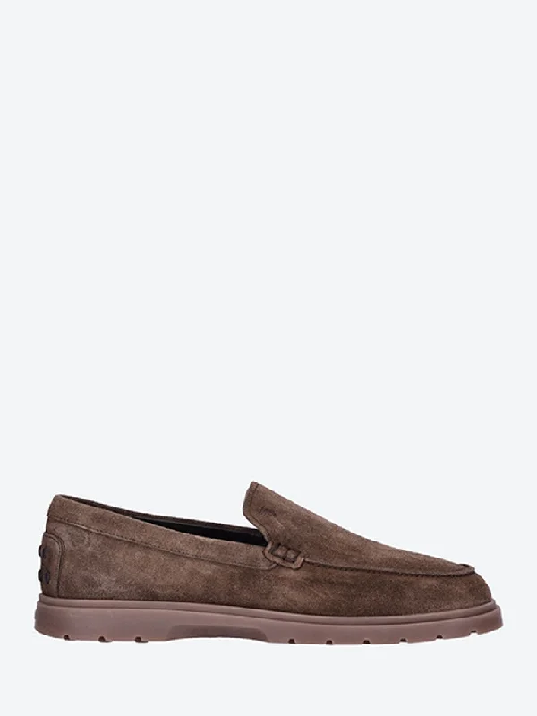 Men's loafers with a leather lining for comfortSummer hybrid slippers
