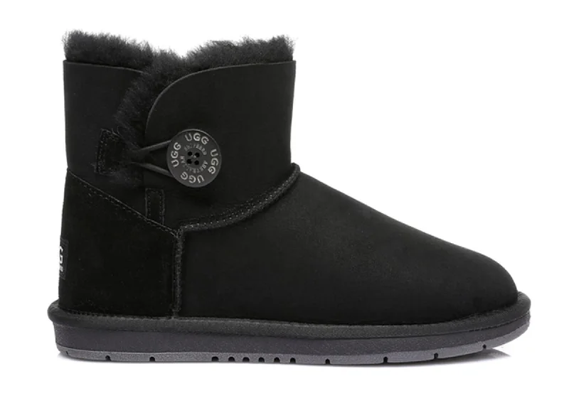 Men's slippers with a soft, flexible soleUGG Australian Shepherd Unisex Mini Button Ugg Boots