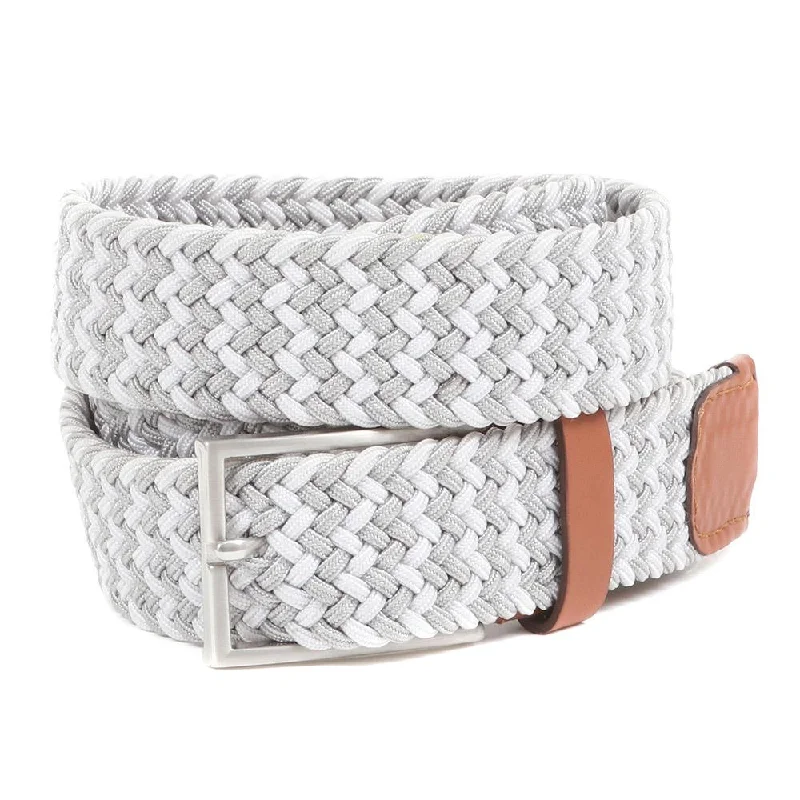 Men's casual shoes with a contrast sole colorUpton Park Men's Braided Belt - UPTONPARK / 321 983
