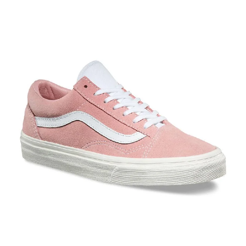 Men's Oxfords with a perforated leather strap for ventilationVans Unisex Old Skool Pink Suede