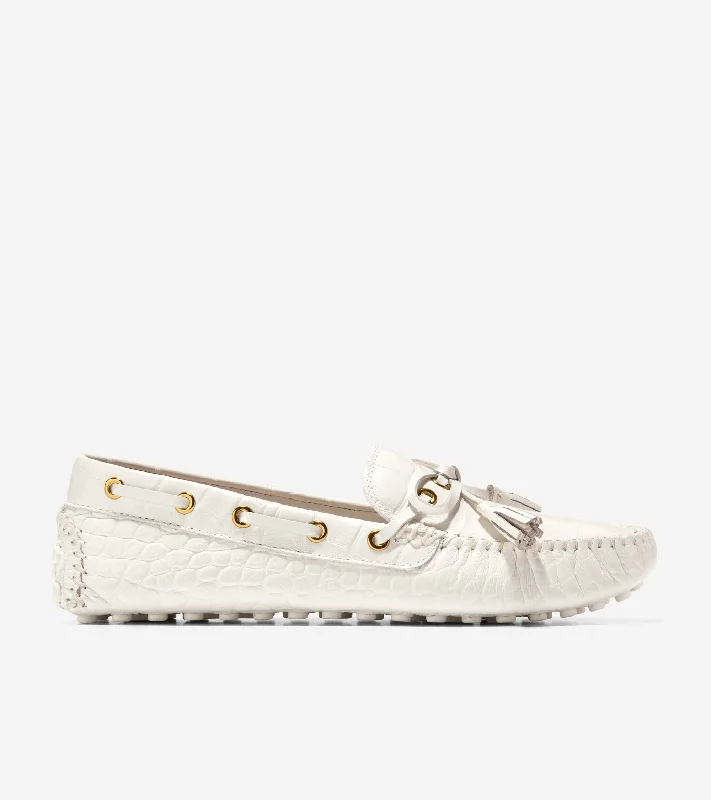 Men's loafers with a perforated leather upper for ventilationWomen's Gissella Drivers