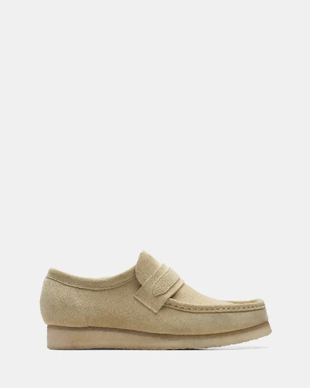 Suede men's loafers for a soft and luxurious feelWALLABEE LOAFER (M) Maple Suede