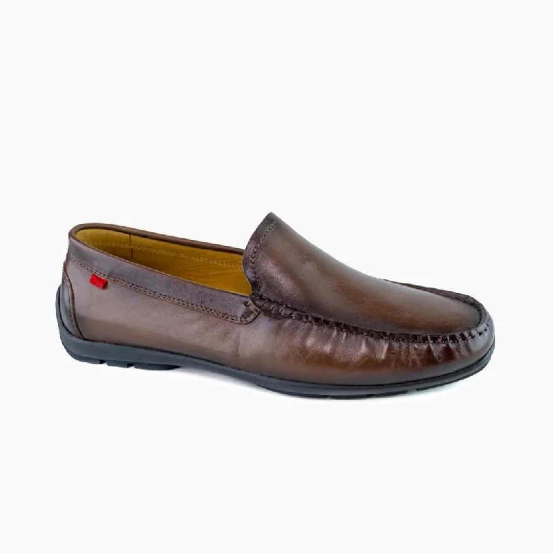 Men's leather loafers with a penny slotWatson Ave, Men