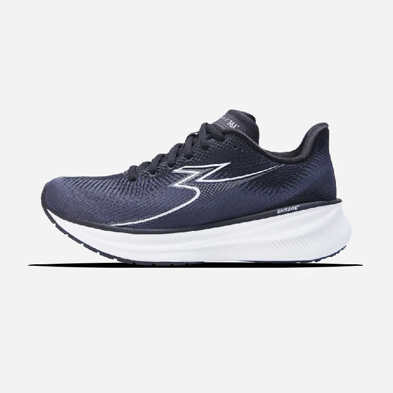 Minimalist men's running shoes for a natural feel361-CENTAURI 2: Black/White