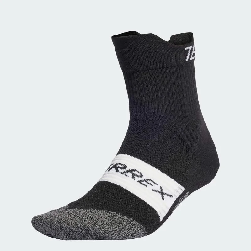 Men's running shoes with a removable insole for customizationadidas Terrex Heat.Rdy Trail Running Agravic Crew Unisex Socks