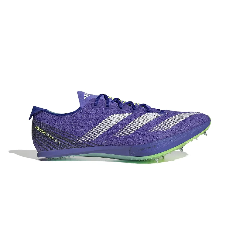 Men's lightweight running shoes with a mesh upperAdizero Prime SP3 Strung Running Spikes