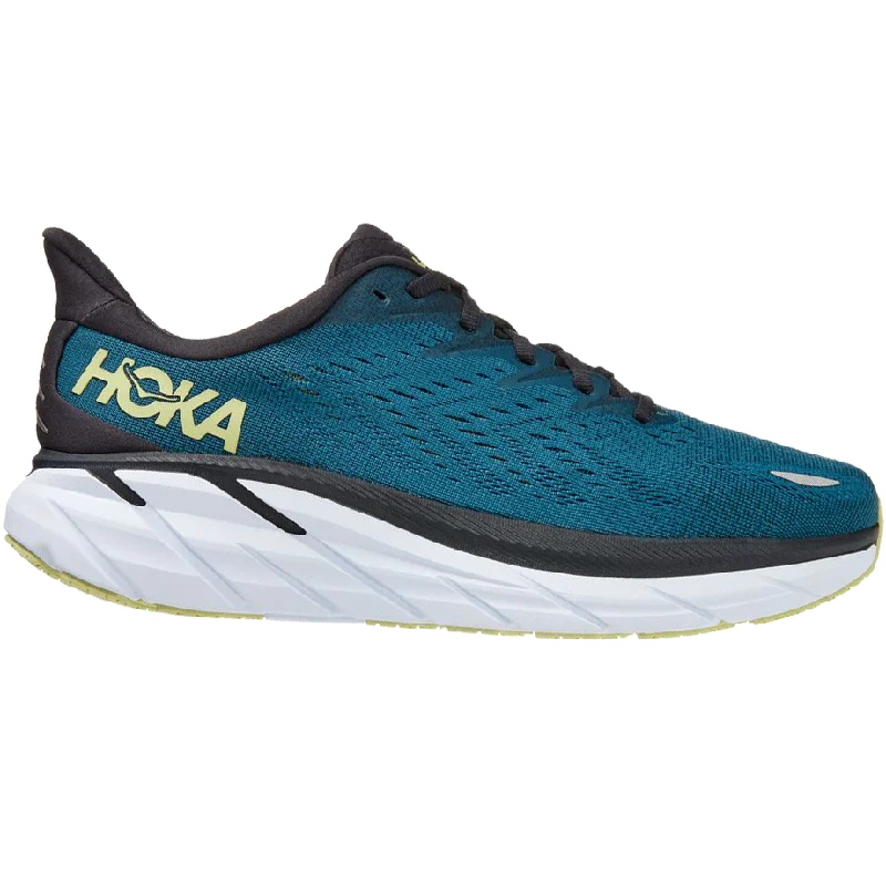 Men's running shoes with a brightly colored designMen's Clifton 8