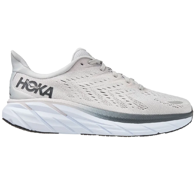Reflective men's running shoes for low - light visibilityMen's Clifton 8 - Wide