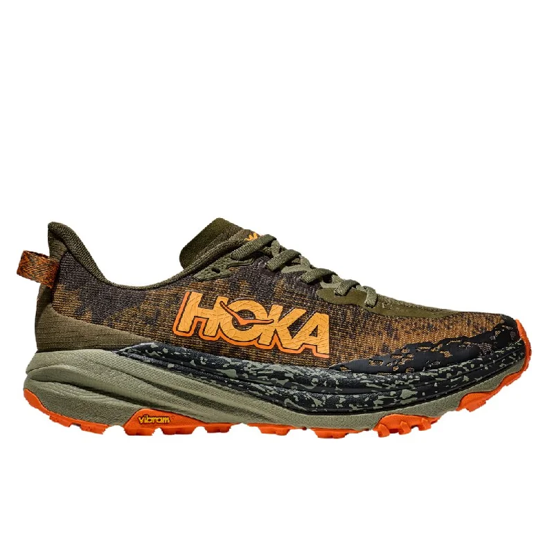 Men's lightweight running shoes with a mesh upperhoka Speedgoat 6 Men's Trail Running Shoes