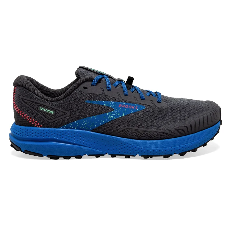 Cushioned men's running shoes for shock absorptionMens Brooks Divide 4