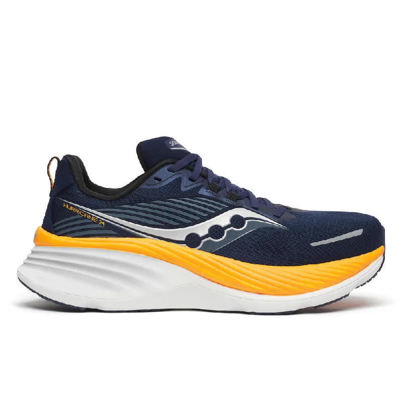 Men's lightweight running shoes with a mesh upperMen's Saucony Hurricane 24 2E (Wide)