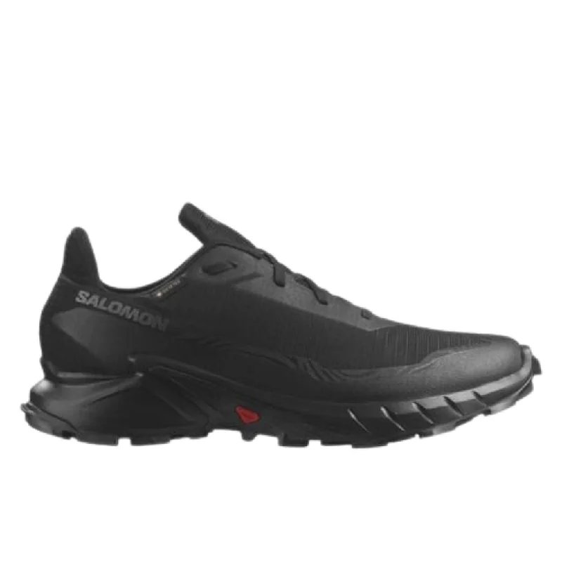 Men's running shoes with a carbon fiber plate for added propulsionsalomon Alphacross 5 GTX Men's Trail Running Shoes