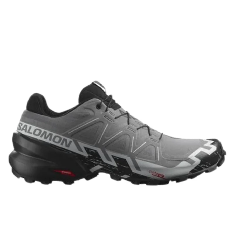 Cushioned men's running shoes for shock absorptionsalomon Speedcross 6 Men's Trail Running Shoes