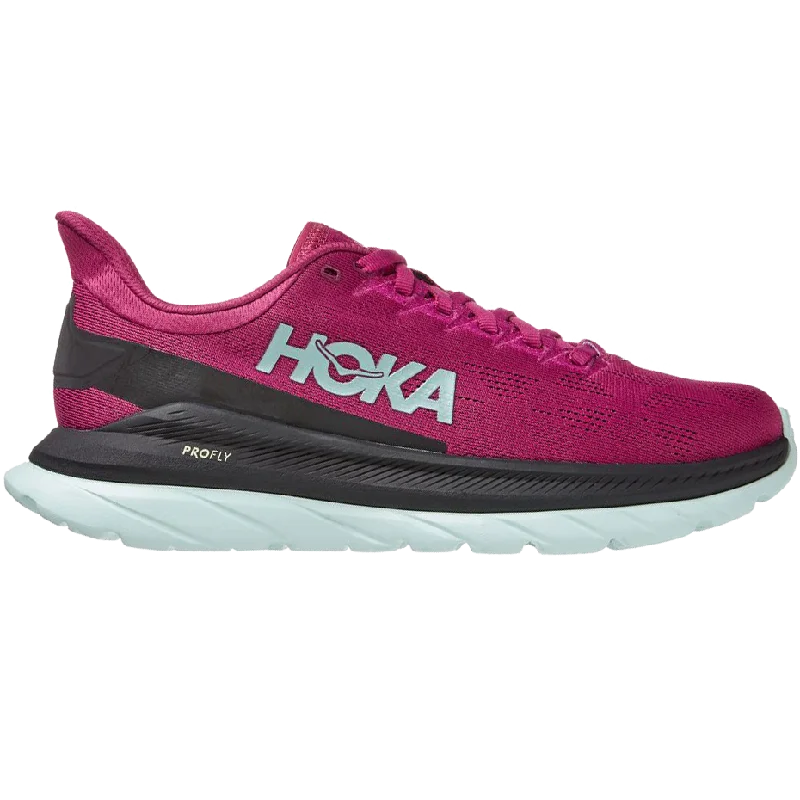Cushioned men's running shoes for shock absorptionWomen's Mach 4