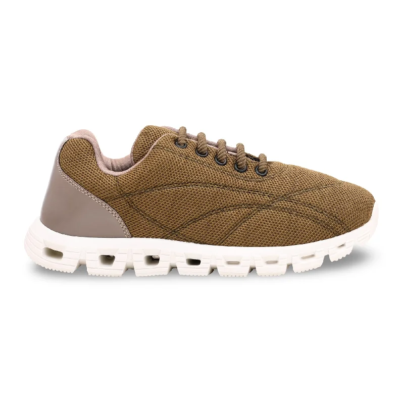 Men's sneakers with a lace - up closure and a tongueGreen Casual Sneaker AT7310