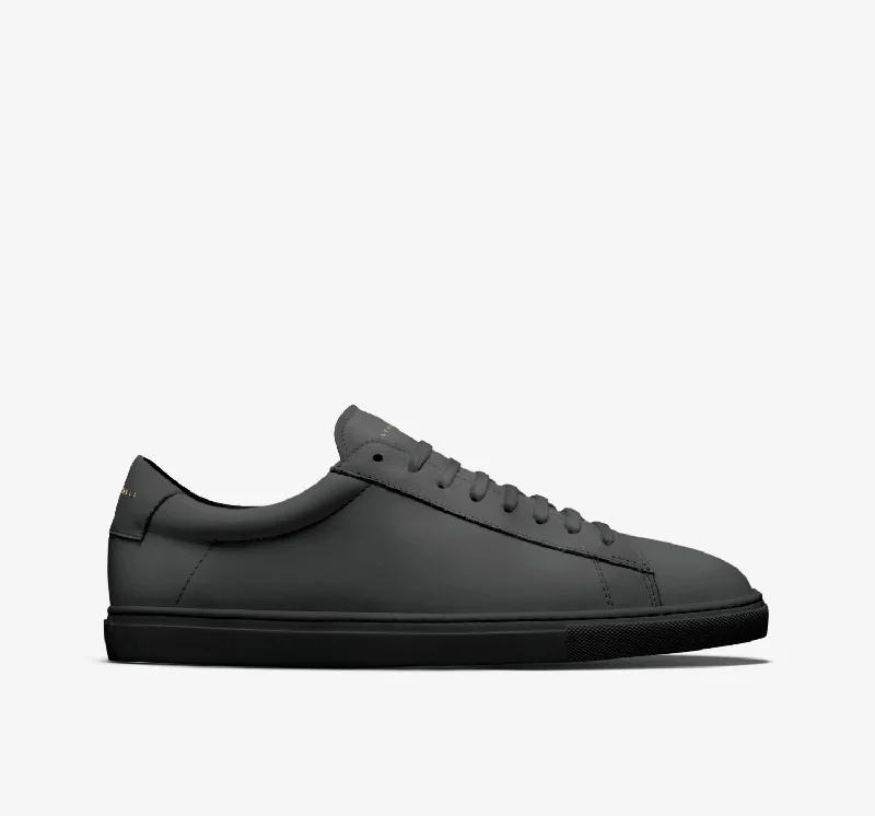 Men's high - top sneakers with a canvas upperLow 1 | Charcoal