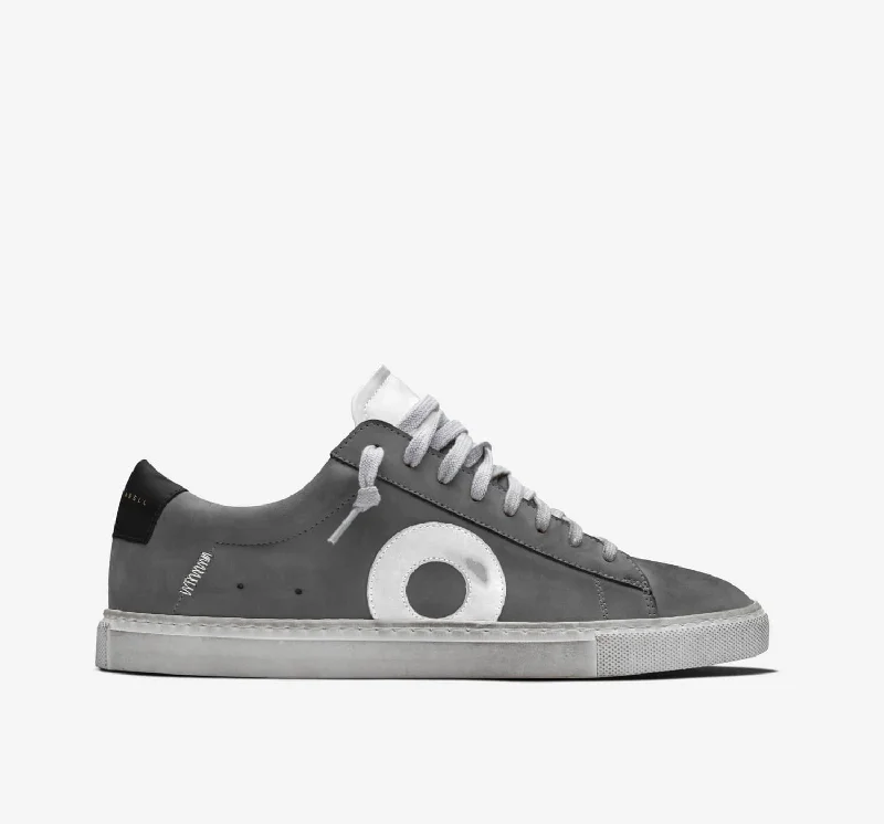 Men's sneakers with a contrast color soleLow 1 | Smoke