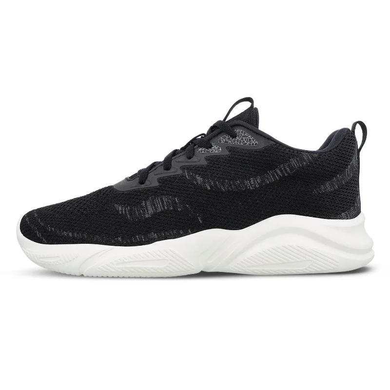 Men's walking shoes with a soft, plush footbedMen's Lace-up Sports Shoes - WS9554 Black