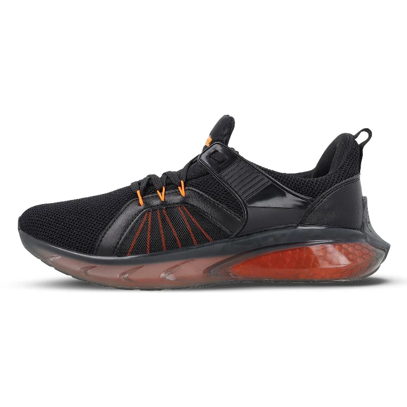 Men's walking shoes with a waterproof membrane for wet conditionsMen's Lace-up Sports Shoe - WS9138 Black