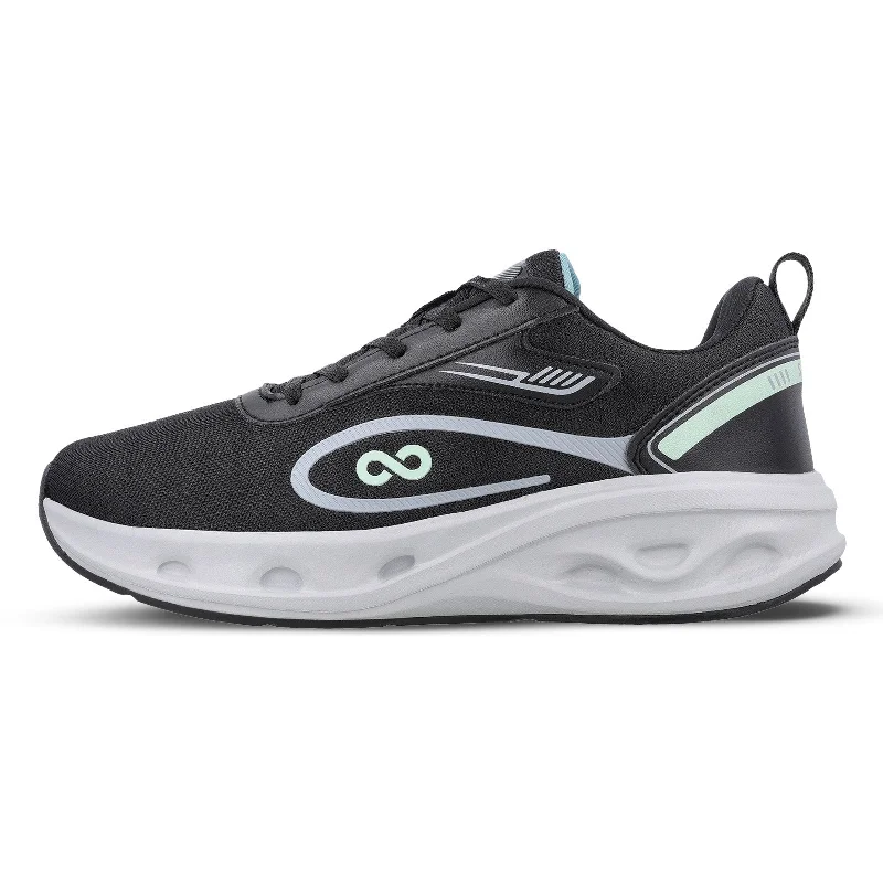 Men's walking shoes with a padded collar and tongueMen's Lace-up Sports Shoe - WS9613 Black Men's walking shoes with a padded collar and tongueMen's Lace-up Sports Shoe - WS9613 Black
