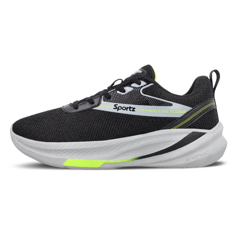 Men's walking shoes with a wide toe box for comfortNORIO Men's Lace-up Sports Shoe - WS9606 Black