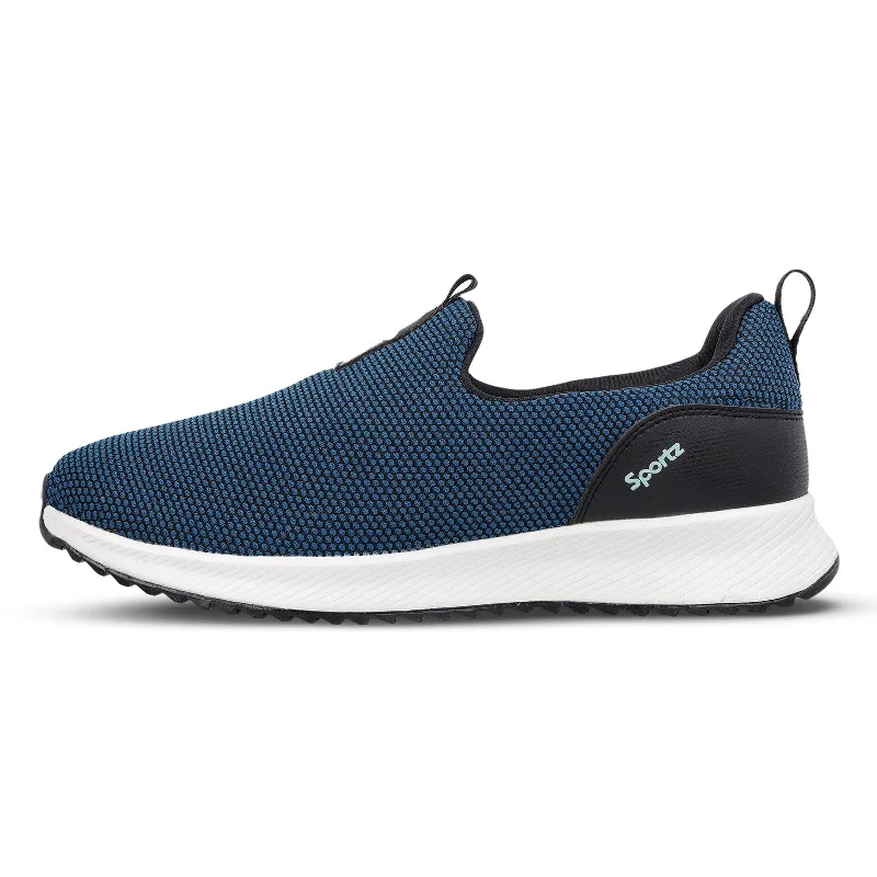 Men's walking shoes with a traction - optimized outsoleMen's Slip-on Walking Shoe - WS9609 Teal Blue Men's walking shoes with a traction - optimized outsoleMen's Slip-on Walking Shoe - WS9609 Teal Blue