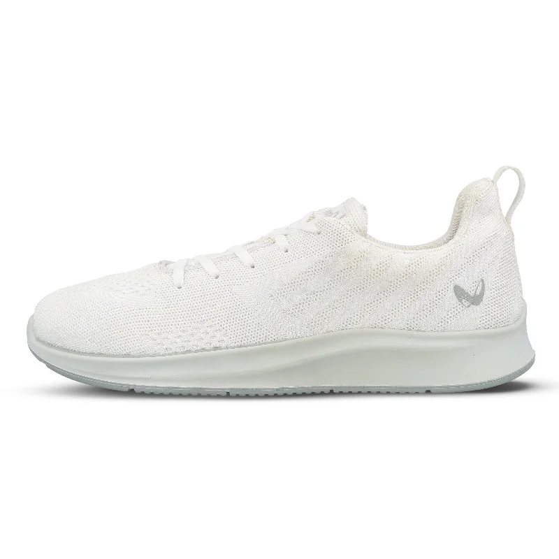 Men's walking shoes with a removable insole for customizationMen's Daily Wear Non Marking Sports Shoe - WS6090 White