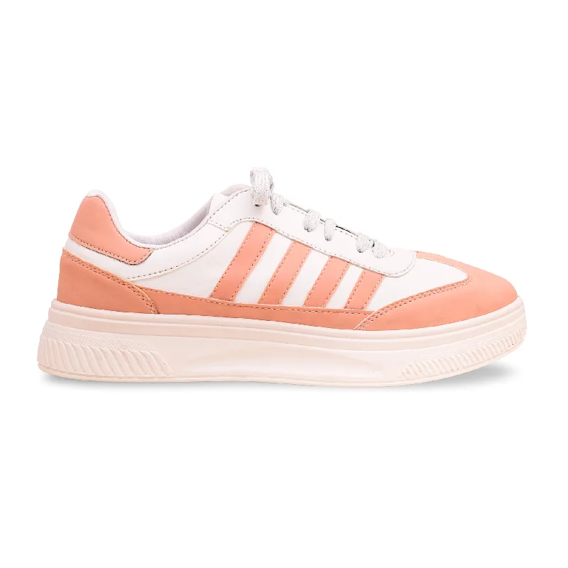 Men's sneakers with a decorative logo on the sideOrange Casual Sneaker AT7308