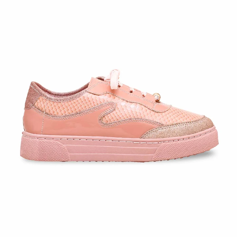 Men's sneakers with a reflective stripe for visibilityPink Casual Sneaker AT7194