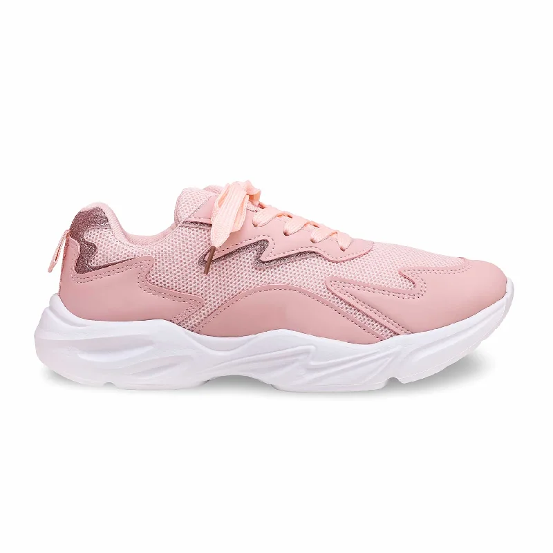 Men's sneakers with a reflective stripe for visibilityPink Casual Sneaker AT7261