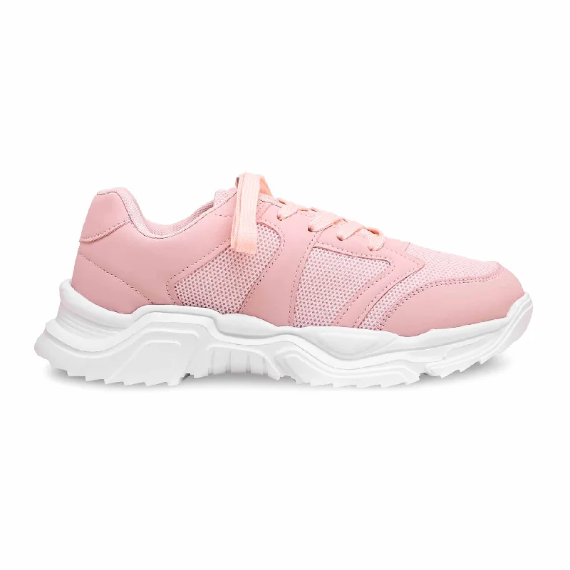 Men's sneakers with a stretchy side panel for flexibilityPink Casual Sneaker AT7266