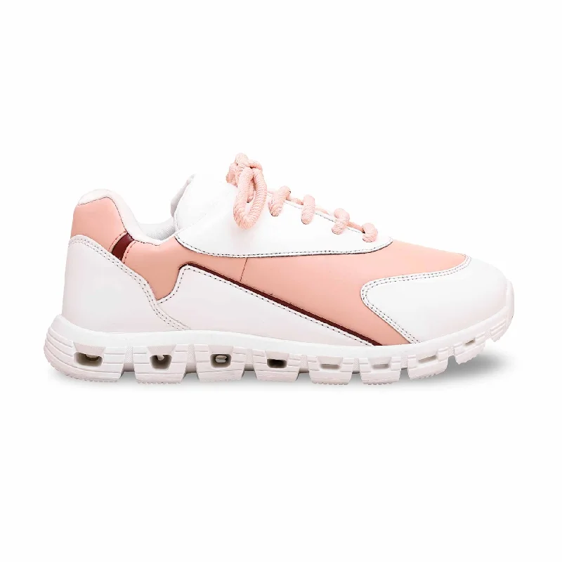 Men's sneakers with a perforated leather upper for ventilationPink Casual Sneaker AT7322