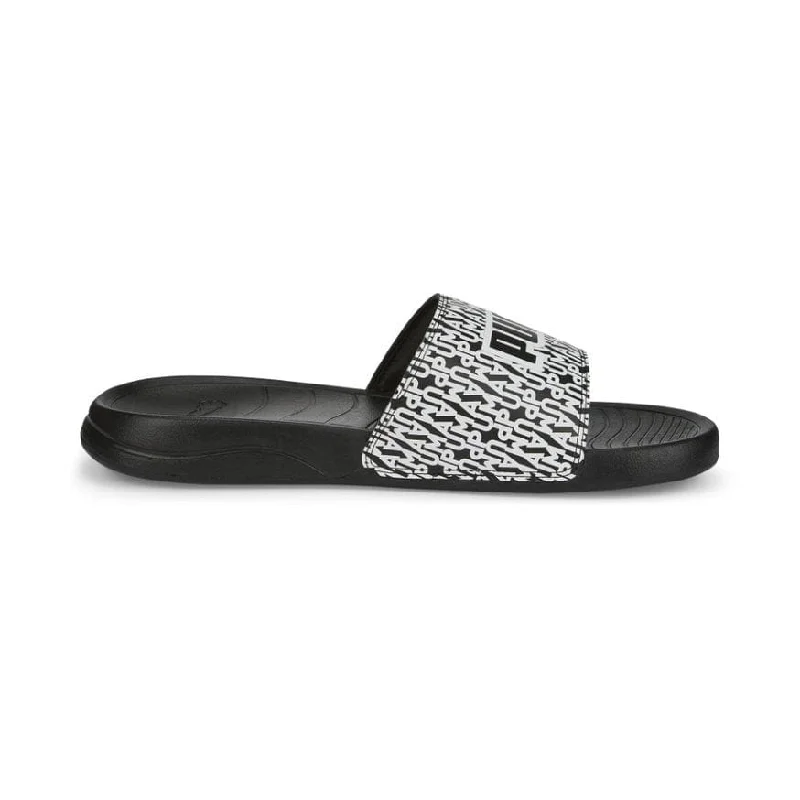 Men's sneakers with a leather lining for breathabilityPuma Popcat 20 Mono Open Toe Slides Men's sneakers with a leather lining for breathabilityPuma Popcat 20 Mono Open Toe Slides