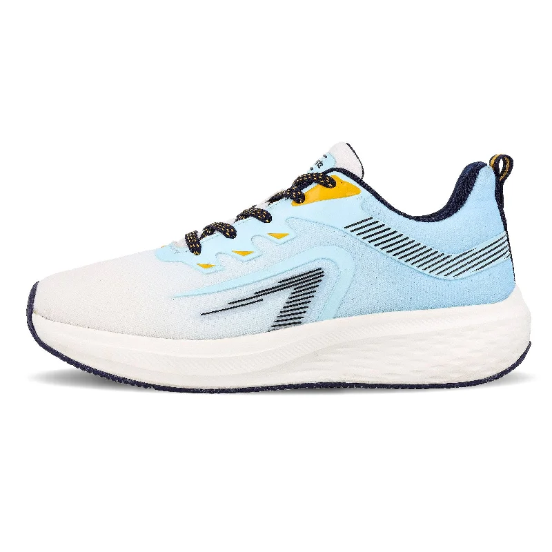 Men's walking shoes with a soft, plush footbedTYGA Men's Lace-up Sports Shoe - White Sky
