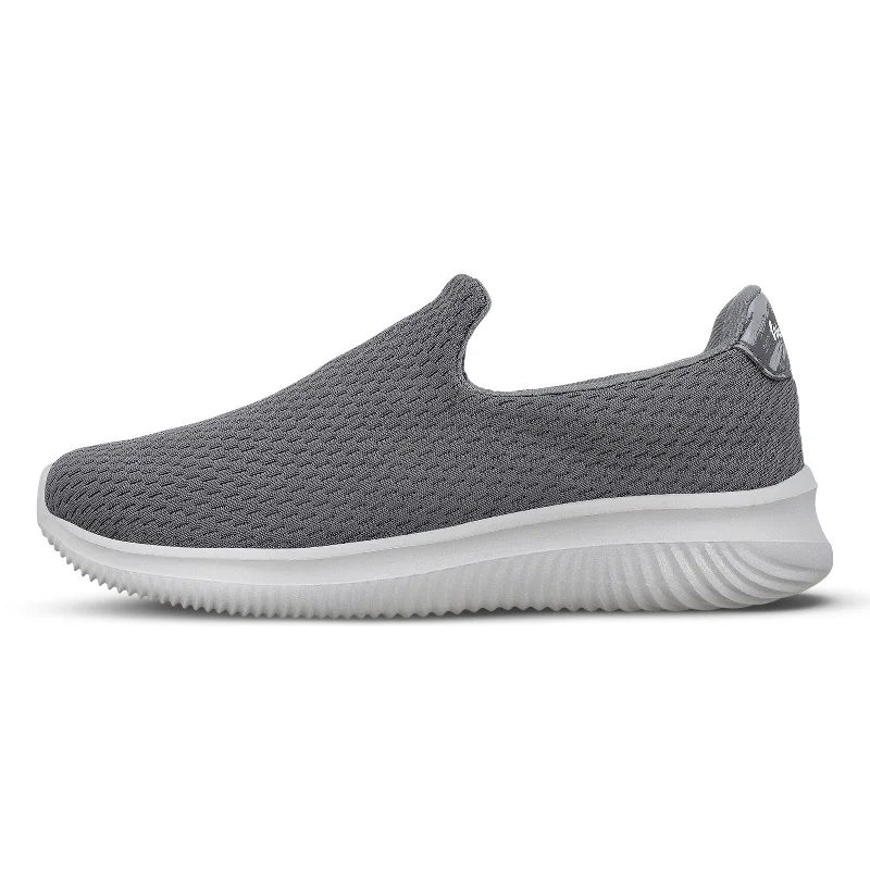 Men's walking shoes with a traction - optimized outsoleWalkaroo Mens Walking Shoes - WS3078 Grey Men's walking shoes with a traction - optimized outsoleWalkaroo Mens Walking Shoes - WS3078 Grey