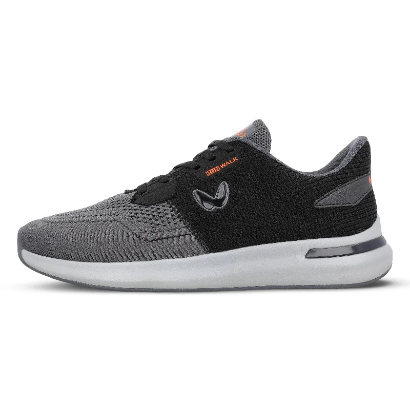 Trail - walking men's shoes with a rugged outsoleWalkaroo Men Walking Shoes - WS9085 Black Grey Trail - walking men's shoes with a rugged outsoleWalkaroo Men Walking Shoes - WS9085 Black Grey