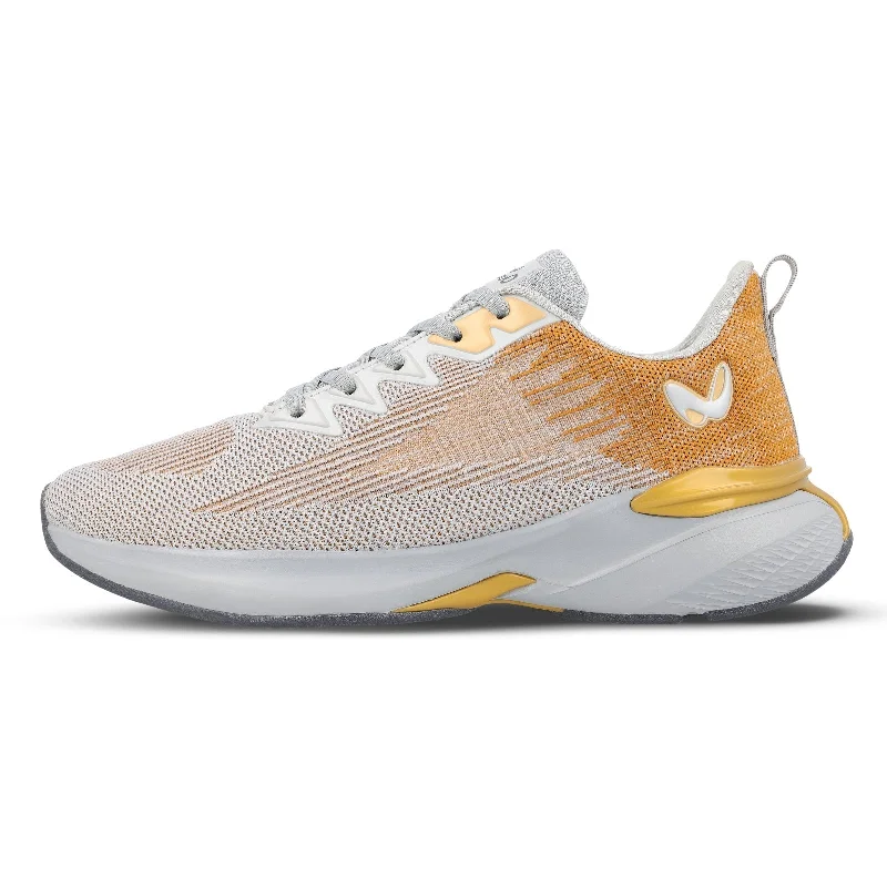 Men's walking shoes with a reflective strip for visibilityWalkaroo Running Shoes for Men - WS9092 Tan Men's walking shoes with a reflective strip for visibilityWalkaroo Running Shoes for Men - WS9092 Tan